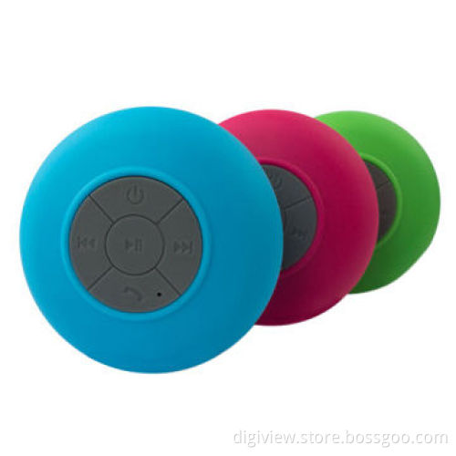 Factory wholesale waterproof bathroom shower Bluetooth speaker, multicolor